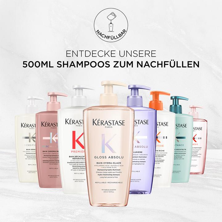Immagine prodotto Kérastase Bain Hydra-Glaze Gloss Absolu (500 ml, Shampoo liquido)