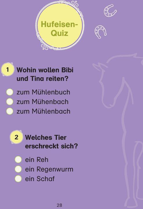 Produktbild Bibi & Tina - Pferdeträume mit Bibi und Tina (Deutsch, Silke Behling, 2017)