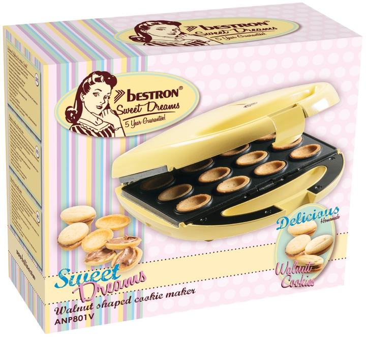 Actual product image Bestron Witch hazel waffle iron for Russian "oreshki"