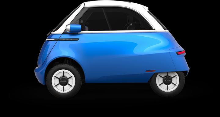 Actual product image Microlino Mid Range Zurich Blue (Electric, 17 hp)