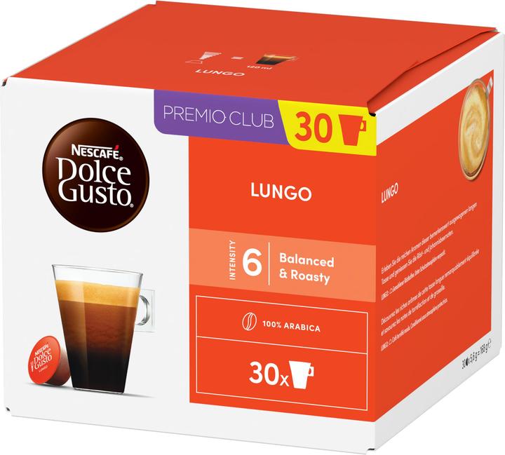 Nescafé Dolce Gusto Lungo (30 x Port.)