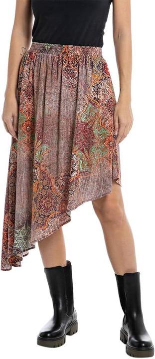 Image du produit Replay Robe midi imprimée viscose (XL)