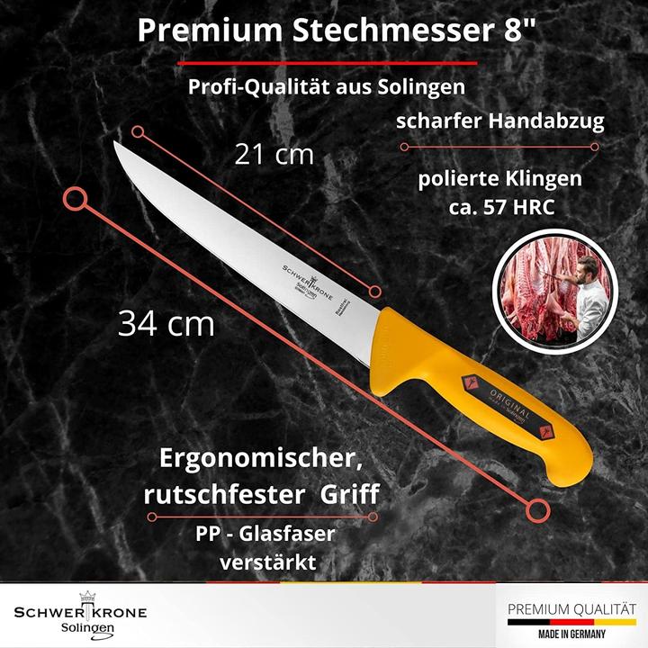 Immagine prodotto Schwertkrone Set di coltelli da macellaio (23 cm)