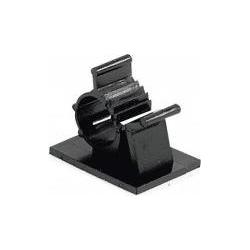 Exertis Connect, Kabelhalter, Kabelhalter, Kabel-Montage-Clip, selbstklebend, 100er Pack 7,9 mm bis 10,3 mm