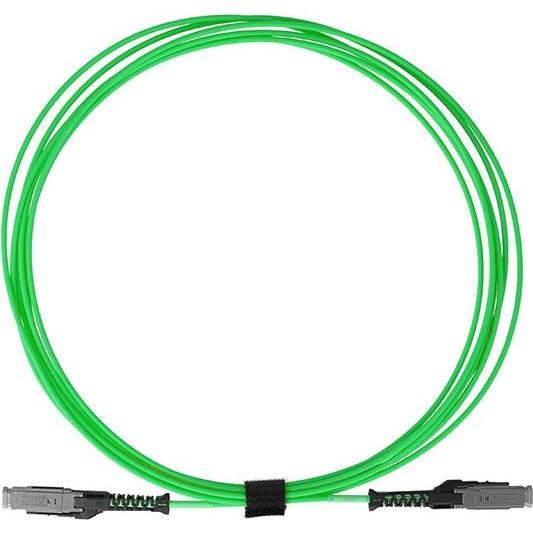 BlueOptics Duplex LWL Patchkabel MDC-MDC Multimode OM5 2 Meter (2 m), Netzwerkkabel