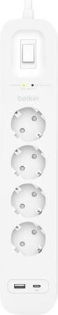 Actual product image Belkin Surgemaster surge protection (4 x, 2 m)