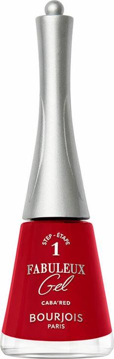 Produktbild Bourjois FABULEUX Gel-Nagellack Nr. 315 Caba Rot 9ml (Nº 315 Caba red, Gel-Effekt Nagellack)