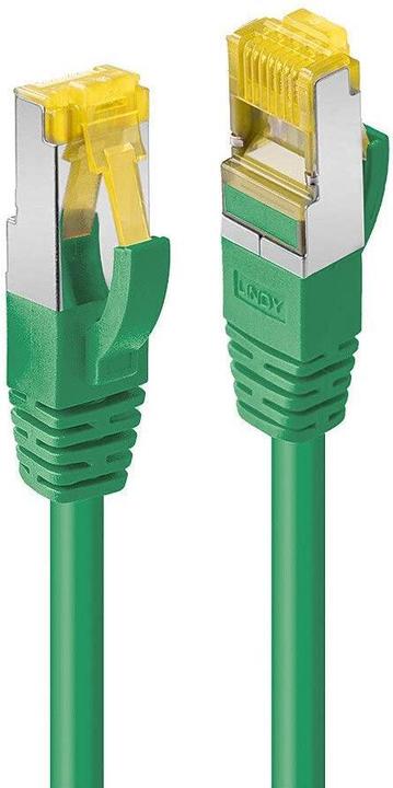 Actual product image Lindy 10m RJ45 S/FTP LSZH network cable, green Cat.6A plug,Cat.7 raw cable (S/FTP, CAT7, 10 m)