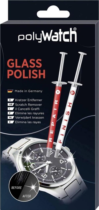 Actual product image Poly Watch Glass Polish