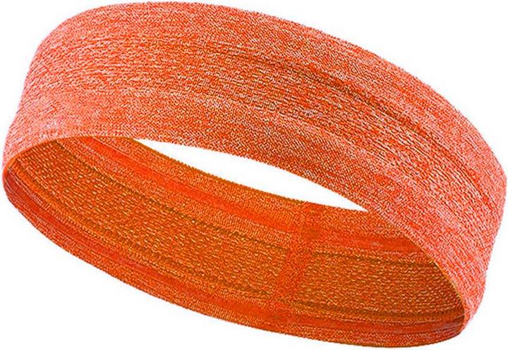 Hurtel Bandeau élastique en tissu pour la course à pied et le fitness rose