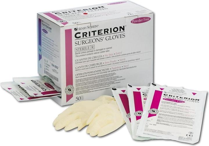 Immagine prodotto Gammex Guanti chirurgici in lattice senza polvere sterili misura 7,5, 50 paia (7.5)