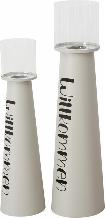 Boltze Home Willkommen (2 x, Tondo/a)