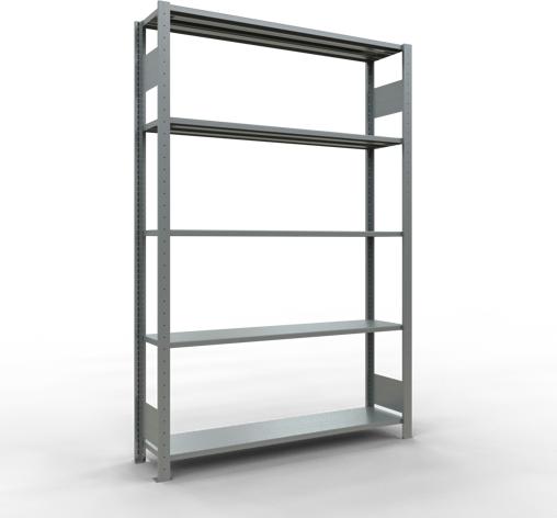 Immagine prodotto Schulte Lagertechnik Sistema di scaffalature di base senza viti MULTIplus150 con ripiani di lunghezza