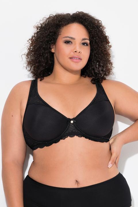 Produktbild Ulla Popken Spacer-BH Zoe, Bügel, Spitze, Cup C - D (100 C)