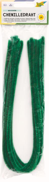 Produktbild Folia Chenilledraht moosgrün (0.50 m)