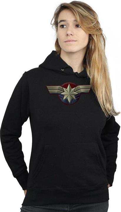 Actual product image Womens/Ladies Captain Chest Emblem Hoodie (M)