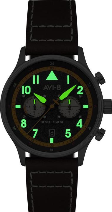 Produktbild AVI-8 AV-4088-07 Hawker Hurricane Dual-Time (Fliegeruhr)