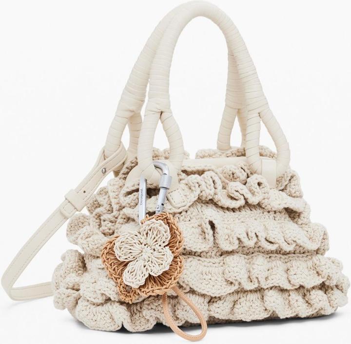 Immagine prodotto Desigual Crochet Waves Mini Ecru
