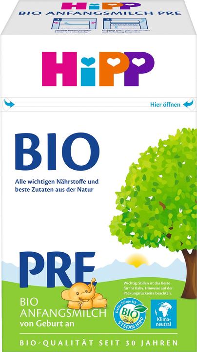 Actual product image Hipp Organic Pre (600 g, from birth)