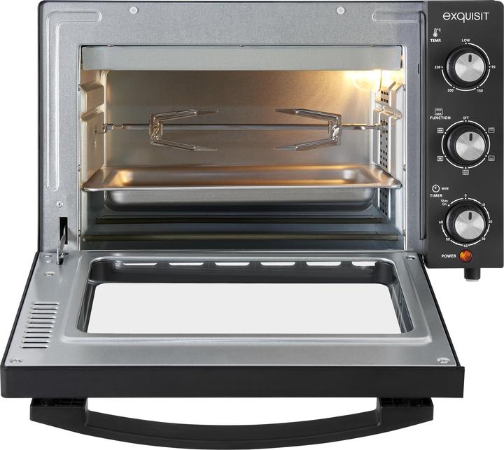Produktbild HP Autozubehör Mini-Backofen MO 3302 sw 1500 W schwarz 20 l, 8kg