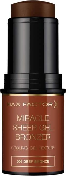 Max Factor Miracle Sheer (006 Deep Bronze, Bronzer, 8 g)