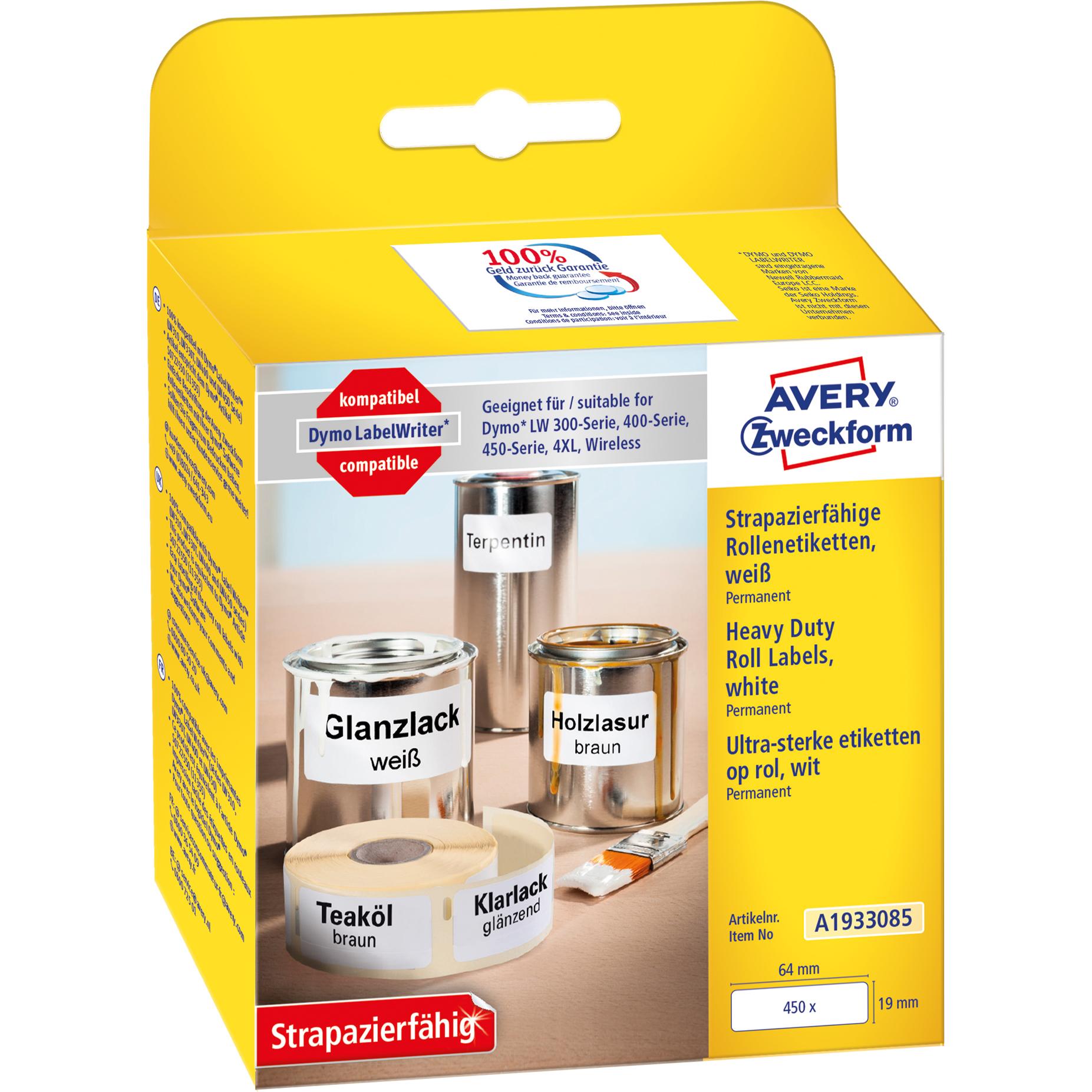 Thumbnail - Avery, Etiketten, Rollen-Etiketten