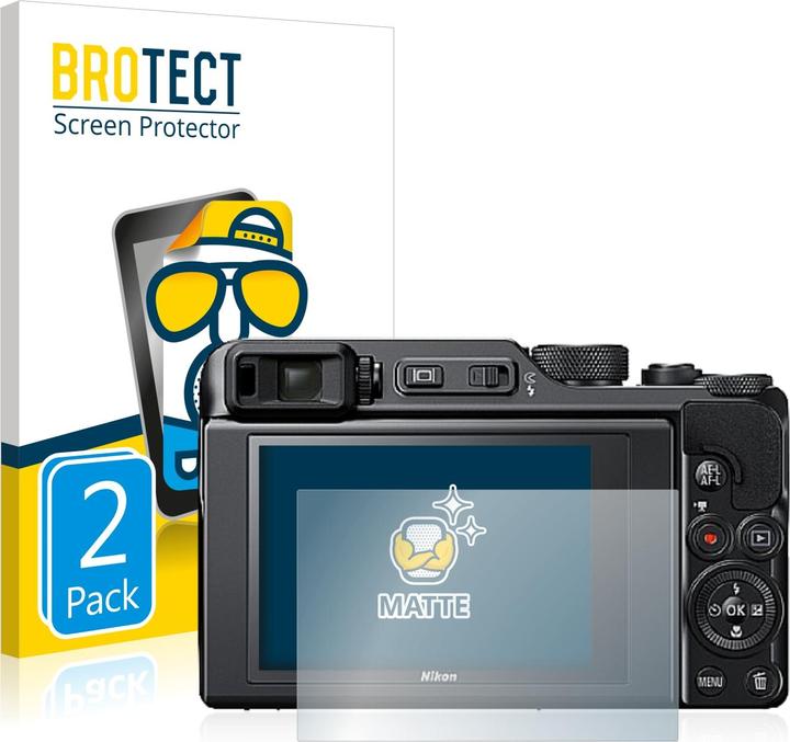 Produktbild BROTECT Entspiegelungs-Schutzfolie Displayschutz Matt (Displayschutz, Coolpix A1000)