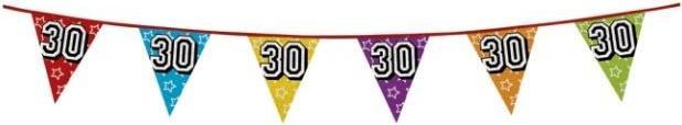 Actual product image Generic Bunting 30th Birthday Banner