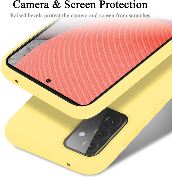 Produktbild Cadorabo TPU Liquid Silicone Case Cover (Samsung Galaxy A72)