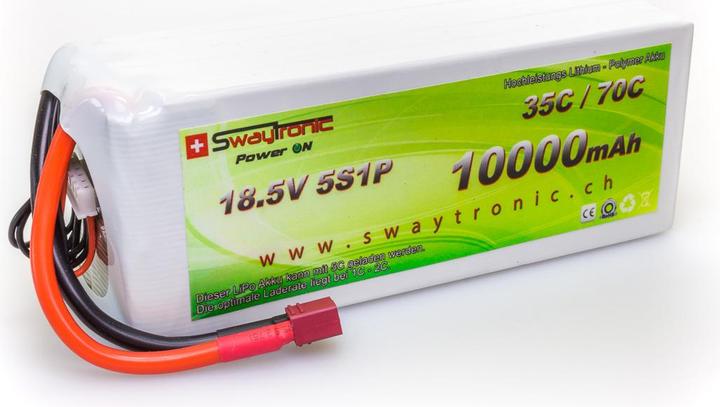 Immagine prodotto Swaytronic Batteria (18.50 V, 10000 mAh)
