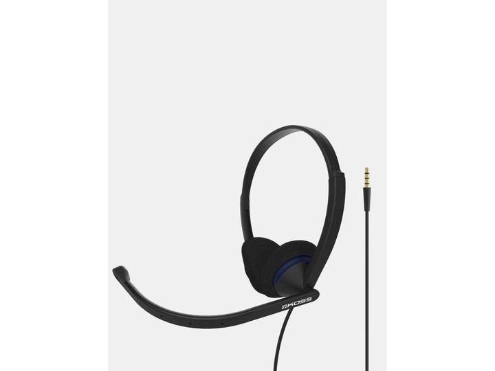 Actual product image Koss CS200i Communication Headsets, On-Ear, Wired, Microphone, Black (NC, Cable)
