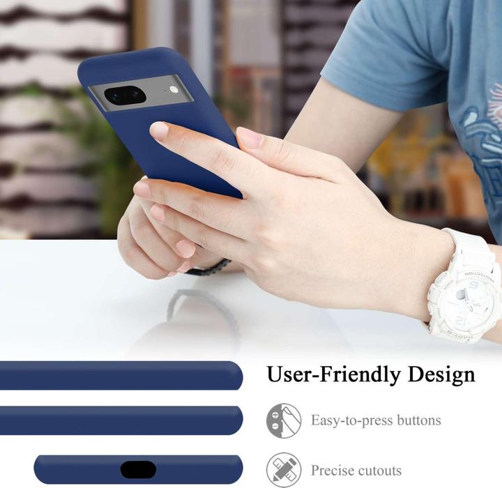 Image du produit Cadorabo Coque pour Google PIXEL 7 TPU Liquid Silicone Case (Google Pixel 7)