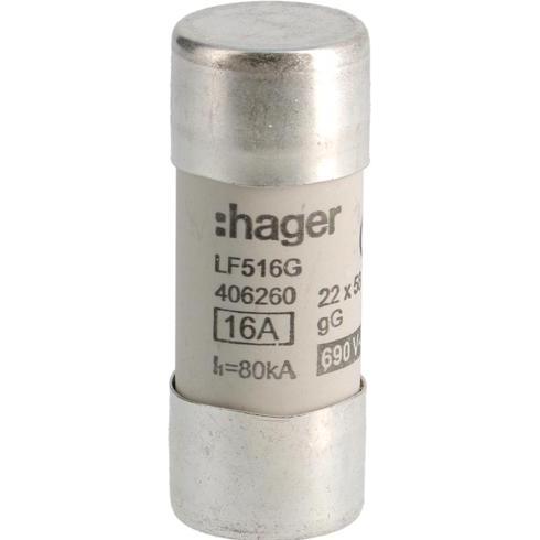 Thumbnail - Hager, Sicherung, LF516G (Feinsicherung, 16 A)