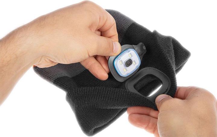 Image du produit Neo Dangtelis su LED žibintuvėliu, juodai pilkai oranžinė ŠILTA