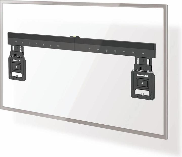 Produktbild Nedis Feste TV-Wandhalterung | 43 - 100 " | maximal unterstützes Bildschirmgewicht: 75 kg | Minimale (Wand, 100", 75 kg)