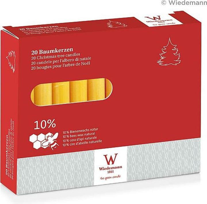 Image du produit Wiedemann Bougie d'arbre en cire d'abeille (1 pcs)