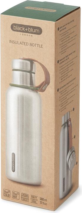 Immagine prodotto Black + Blum Bottiglia d'acqua isolata (0.50 l)