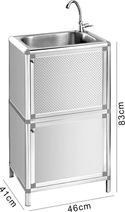 Actual product image HTI-Living Outdoorspüle S Gerti (41 cm, 46 cm)