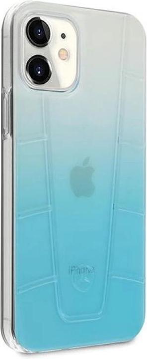 Image du produit Mercedes MEHCP12SCLGBL iPhone 12 Mini 5.4 "Bleu / Blue Hard Case avec ligne transparente (Apple iPhone 12 mini)