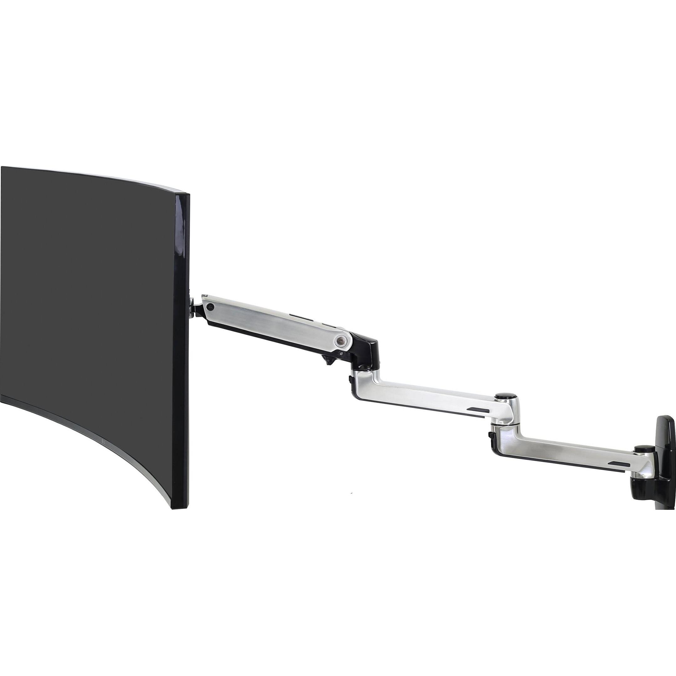 Thumbnail - Ergotron LX Verlängerung (Tisch, 34"), Monitor Halterung, Silber