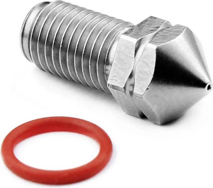 Actual product image MicroSwiss Nozzle Brass Plated (Blast pipe)