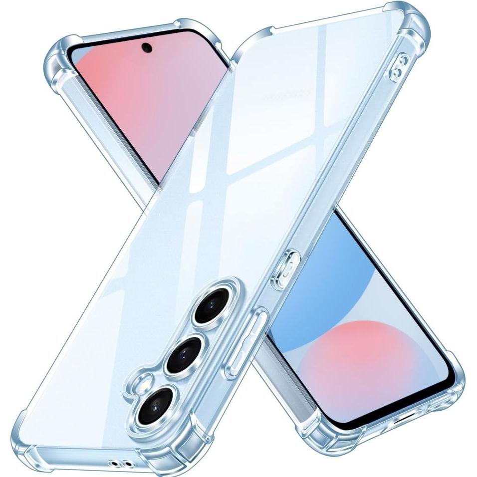 Screenguard Crystal Soft Airbag Bumper (Samsung Galaxy S24 FE), Smartphone Hülle, Transparent