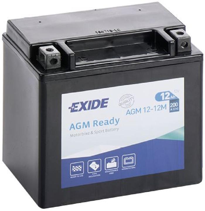 Produktbild Exide Bike (12 V, 12 Ah, 200 A)