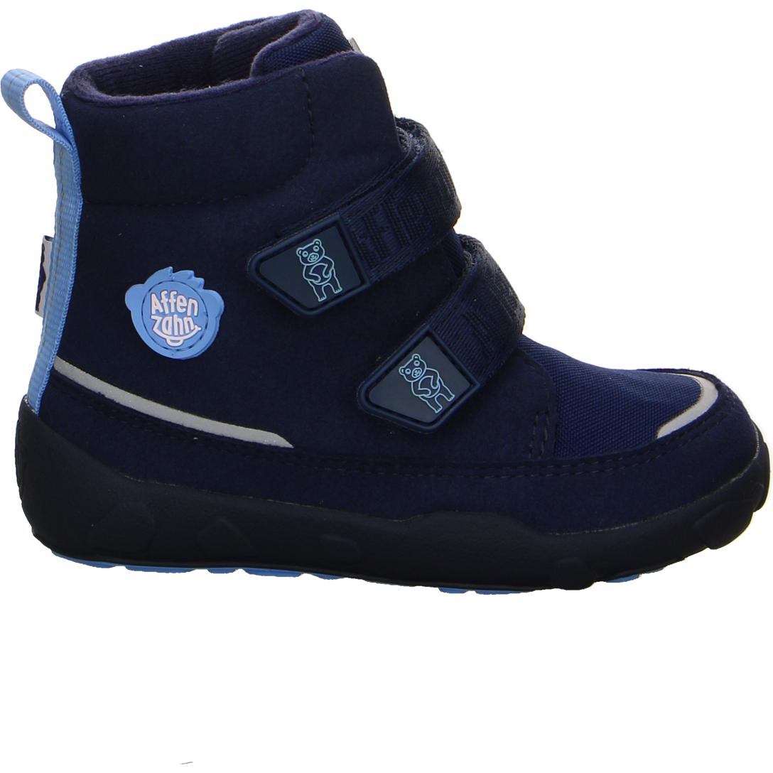 Thumbnail - Affenzahn, Unisex, Boots + Stiefel, Winterstiefel VEGAN COMFY Bär, Blau, (22)