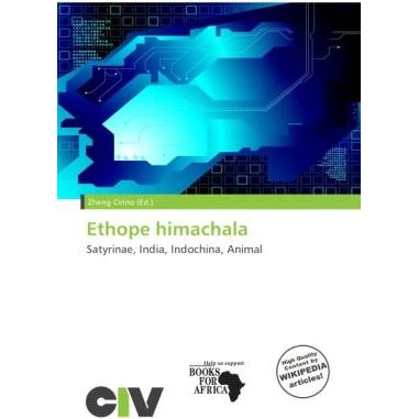 Ethope himachala, Fachbücher