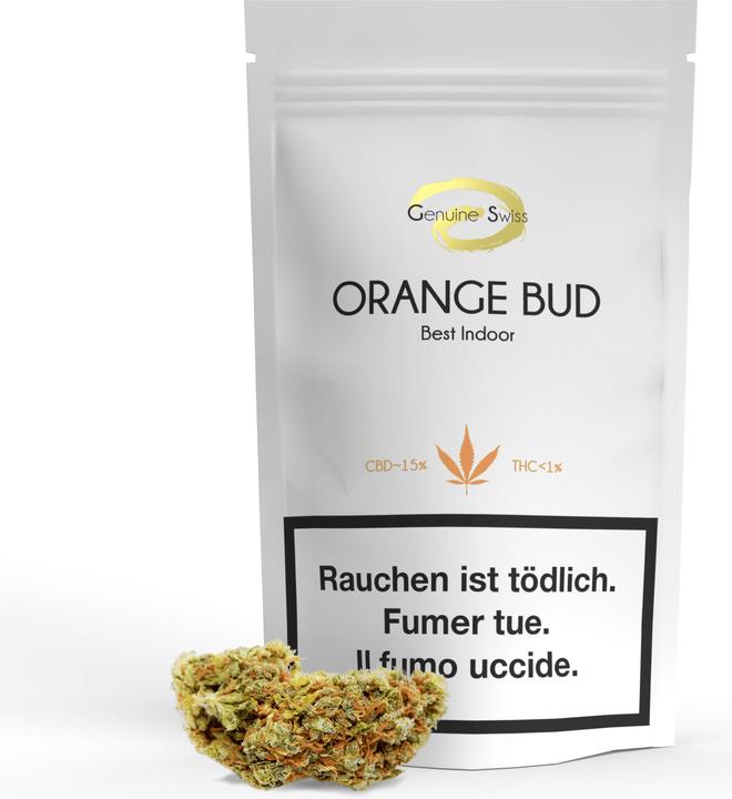 Actual product image Genuine Swiss Orange Bud (5 g, Indoor)