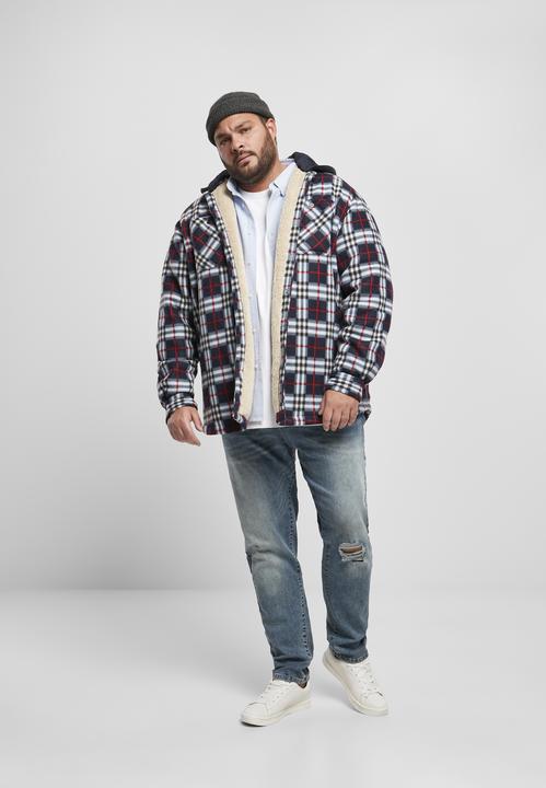Actual product image Urban Classics Hooded Polar Fleece Overshirt (S)
