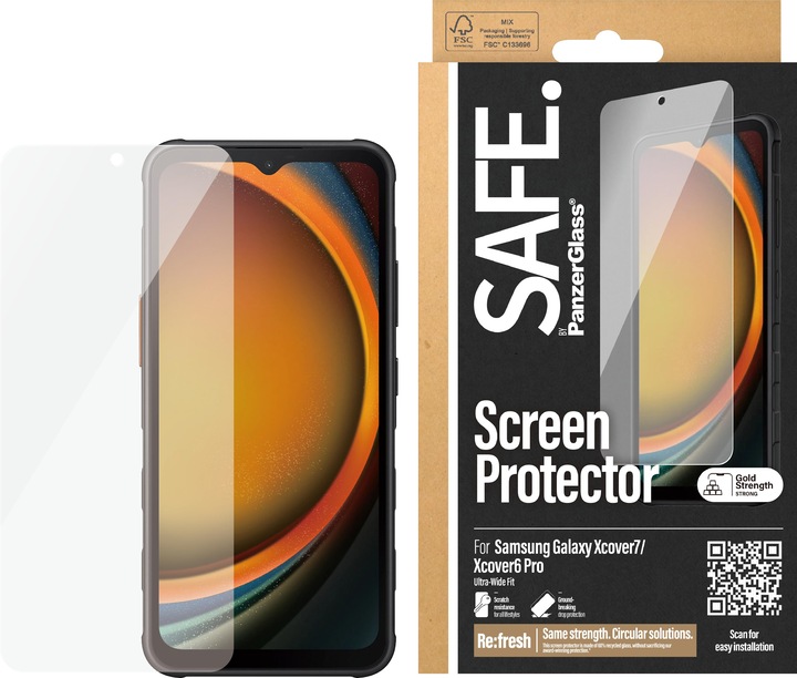 Produktbild Safe Ultra-Wide Fit (1 Stück, Samsung Galaxy XCover 6 Pro, Samsung Galaxy Xcover 7)