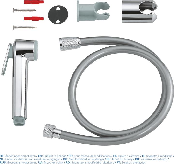Produktbild Grohe Tempesta-F Trigger Handbrause-Set (chrom) (1 Strahlarten, 8 l/min)