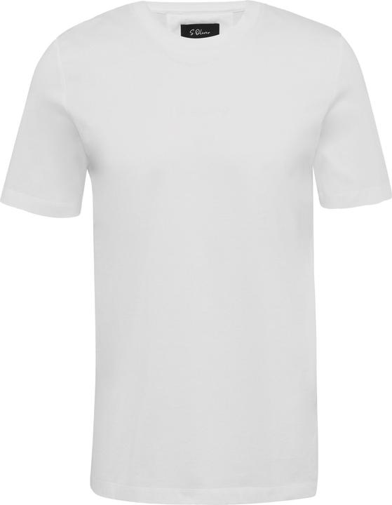 Produktbild S.Oliver T-Shirt T-Shirt aus merzerisierter Baumwolle mit Logo-Detail (XXL)